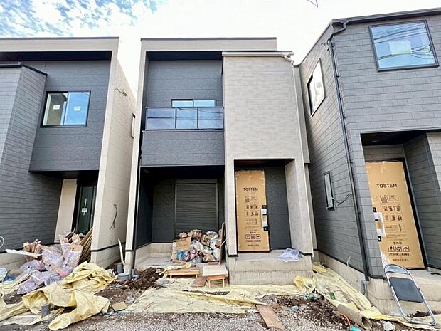 ◆建築中現地の他、近隣にある同グループ施工の完成住宅や、お客様がご興味のある物件を合わせてご案内させていただきます!※2025.11月撮影