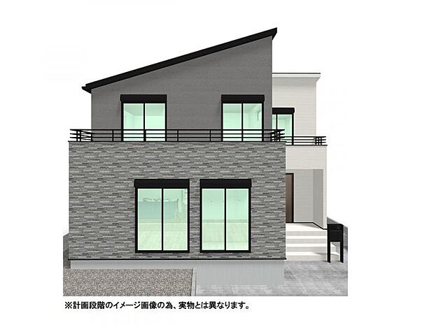 【外観イメージパース】食洗機、浴室乾燥機、網戸、シャッターなど標準装備で充実の設備仕様！