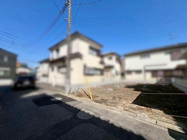 ◆未完成ですが、立地や周辺環境をご確認いただきながらどのような建物が完成するかご説明させていただきます！また同じく当社グループ施工の完成住宅をご見学いただくこともできます！※2026.5月撮影