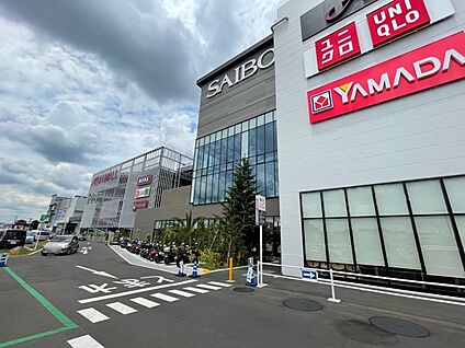 イオンモール川口 1400m(-)