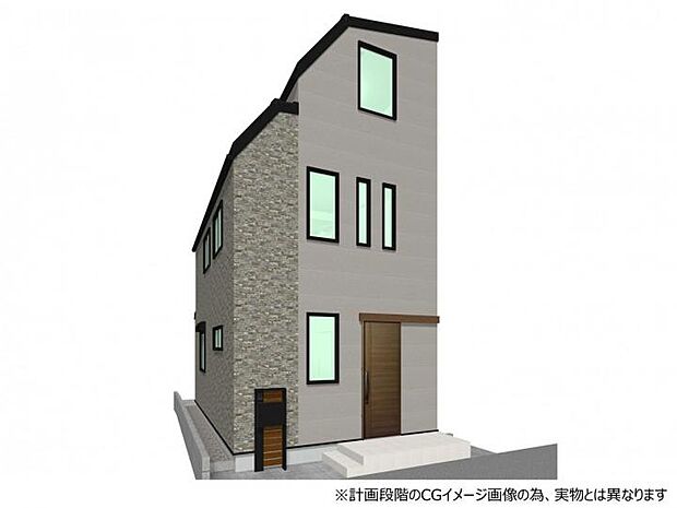 【外観完成イメージ】2号棟外観完成イメージ◆東十条駅徒歩8分×赤羽駅も徒歩圏の好立地！都心への通勤通学はもちろん、休日のお出かけもスムーズです！人気の小中一貫校「都の北学園」徒歩9分と子育て環境も良好です！