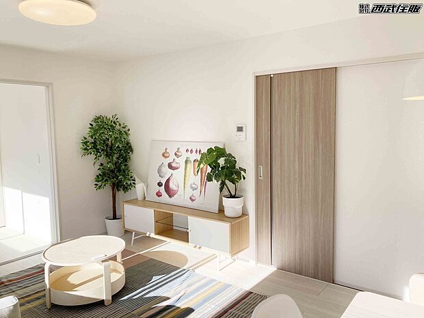 【リビング】インテリアの映える広々としたリビング。同仕様写真