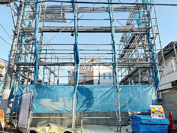 【現地外観写真】【販売現地】建築工事が始まりました！2025年12月18日撮影