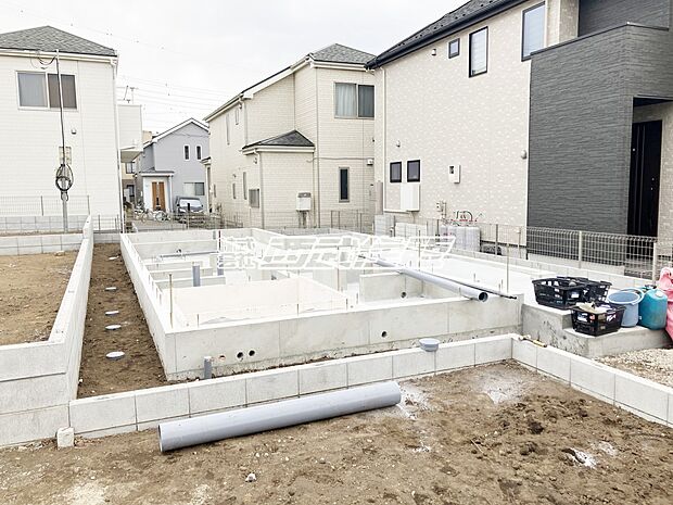 【現地外観写真】【販売現地】建築工事が始まりました！2026年1月29日撮影