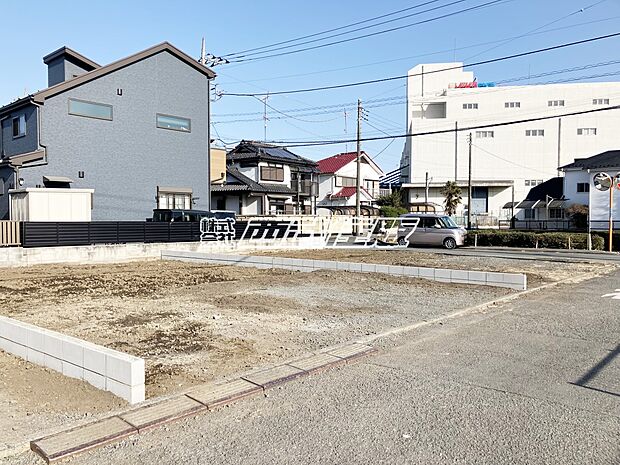 【現地外観写真】【販売現地】まもなく建築工事が始まります!2026年3月6日撮影