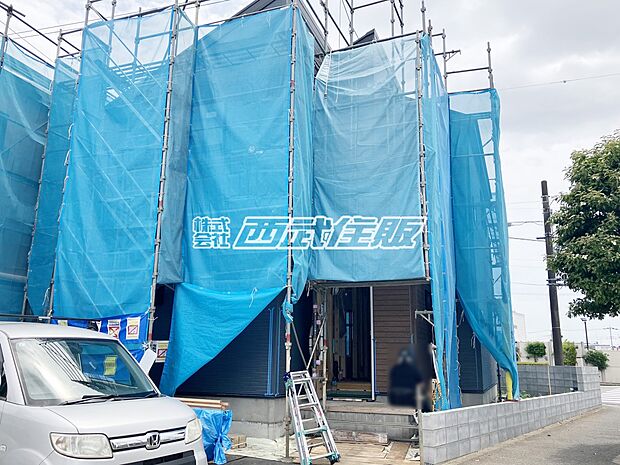 【現地外観写真】【販売現地】1号棟　建設工事中です。2026年6月11日撮影