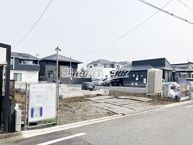 【現地外観写真】【販売現地】8月中旬完成予定です。2026年6月14日撮影
