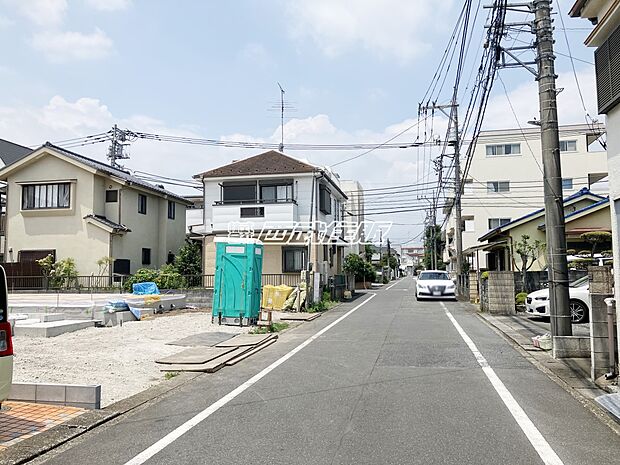 【現地外観写真】【販売現地】陽当りの良い穏やかな住宅街です。2026年7月16日撮影