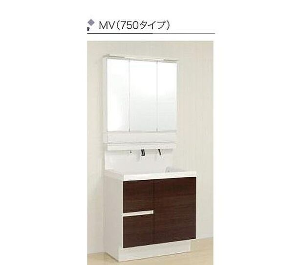 【洗面化粧台】■電力フリーのくもり止めコートなので、ヒーター式に比べ待ち時間がありません。
■化粧道具や小物を収納可能なスマートポケット付き