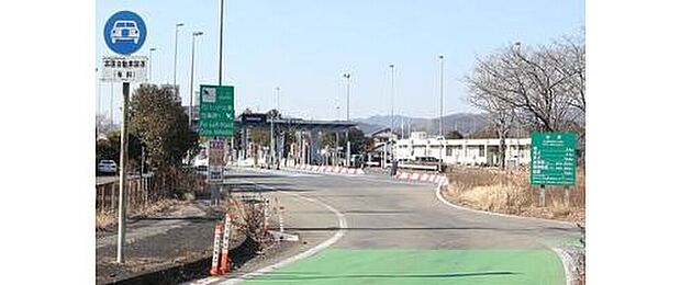 栃木ICまで1800m 約1800～1900m