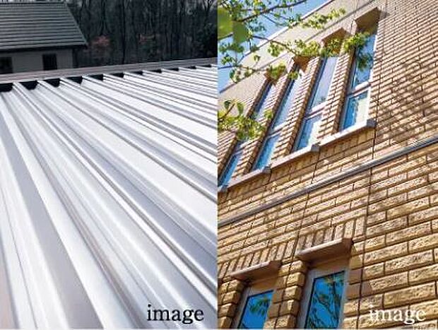 【【高耐久な外壁・屋根・内装】】経年劣化で修繕の可能性が高い、外壁や屋根、内装。セキスイハイムでは、高耐久な素材を採用することで、劣化に強く美しい状態を保ちます。