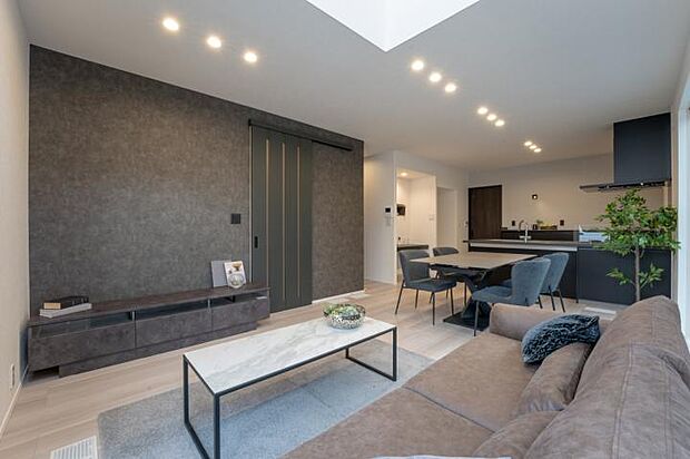 【【2-13号地　LDK】】ユニオンシティ草津駒井沢2-13号地分譲住宅(2025.12撮影)