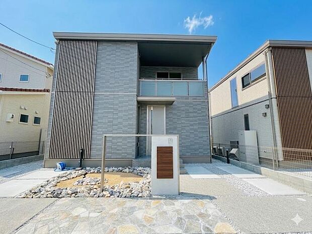 【グッドライフタウン28号地外観】(2026.3撮影)※明るさ調整済