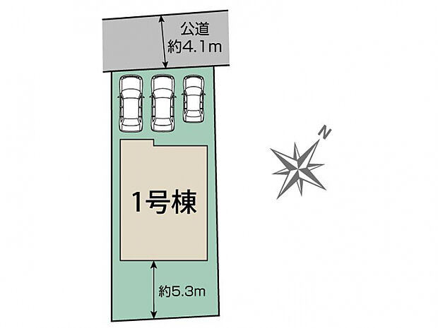 名古屋市港区船頭場2丁目1棟 区画図
