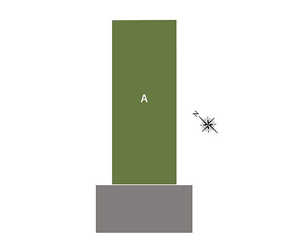 【SmileTown加古川市役所北II】1区画のみ×約49.98坪！南西側約5.4m道路から光や風が届き、プランニングの幅が広がる整った区画形状です。公園や保育園が徒歩4分圏内で、小さなお子さまにも◎