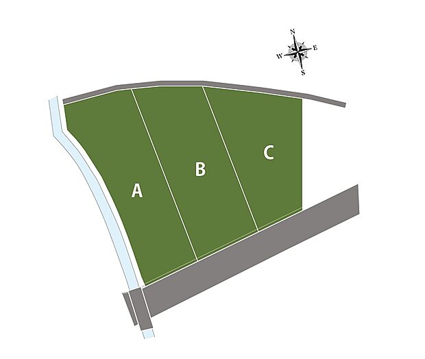 【SmileTown JR加古川駅北11】総3区画すべて南向き!50坪超を含むゆとりある区画を活かし、自由設計で理想の住まいづくりを叶えませんか。加古川バイパスがすぐで車移動も便利な立地です。