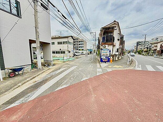 前面道路