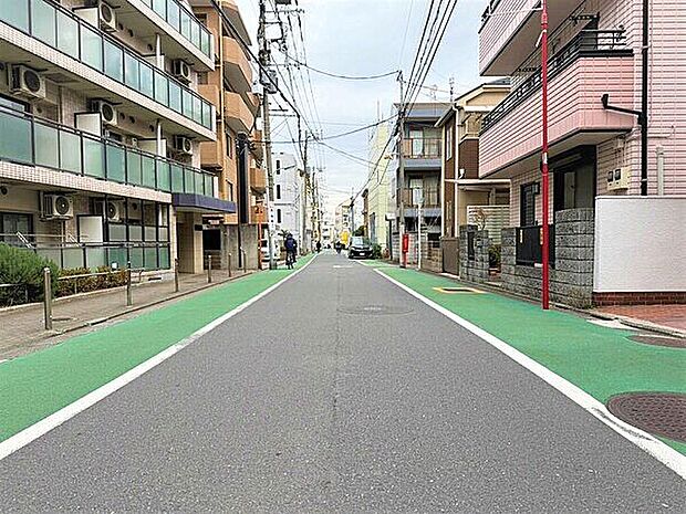 前面道路