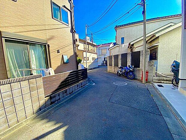前面道路