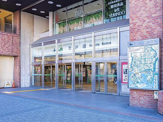 JR「亀戸」駅まで1120m