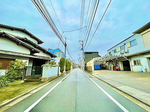 前面道路
