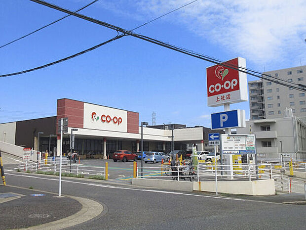 コープ上社店まで807m