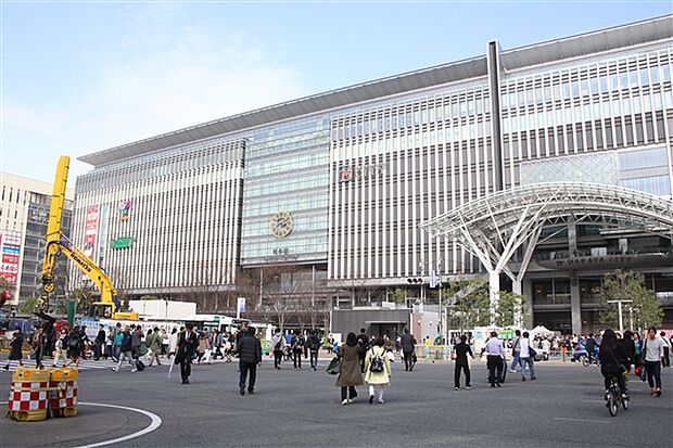 JR「博多」駅まで1280m