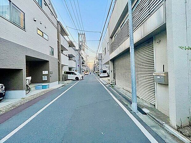 前面道路