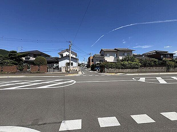 前面道路