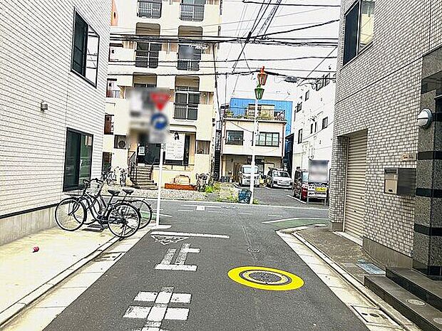 前面道路