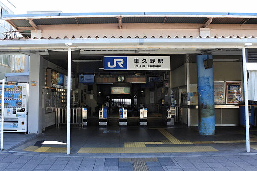 【車・交通】阪和線「津久野」駅