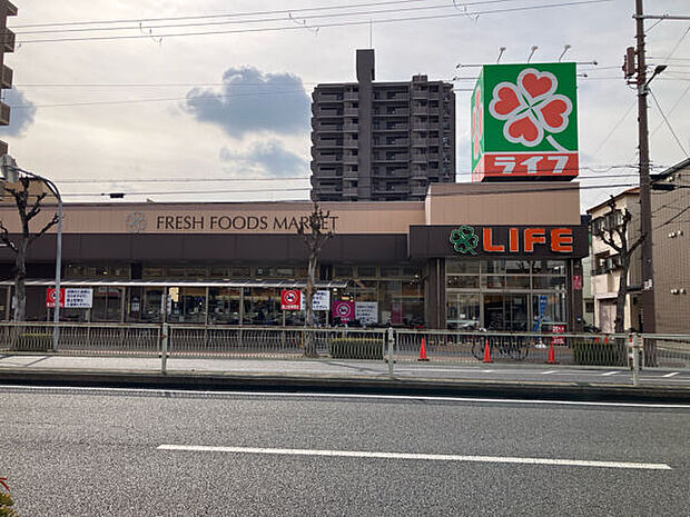 ライフ旭大宮店(約433m)