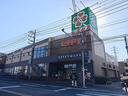 ライフ中原井田店 592m