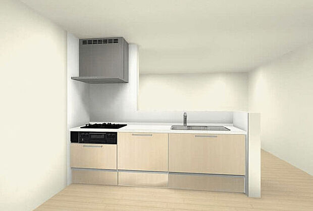 【食洗機】キッチンがすっきりと見えるビルトイン食器洗い乾燥機は、使う水量が手洗いに比べて少量のため、節水ができ、ランニングコストがお得になります。