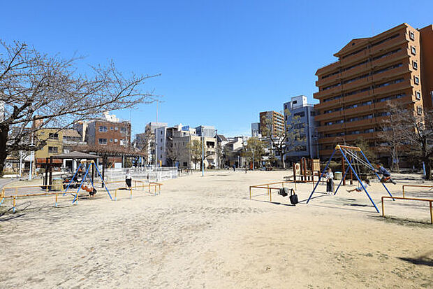 西九条上公園（約1,442m）