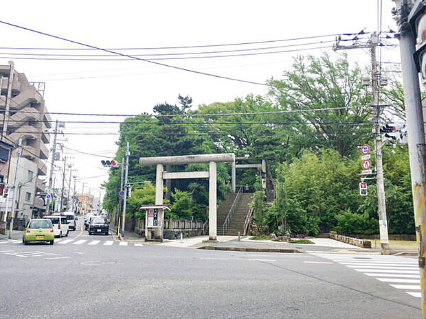 意富比神社(約1,405m)