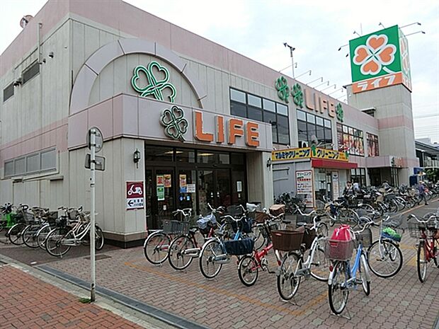 ライフ川崎桜本店（約476m）