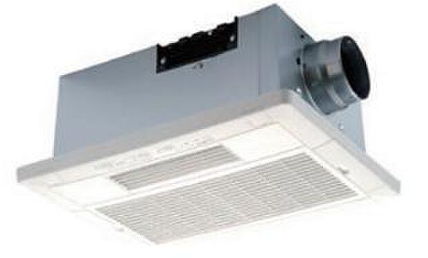 【暖房乾燥機付き換気扇】乾燥・換気・暖房・冷房ができる多機能機器。洗濯物を浴室内に干して乾かすことができます。カビやダニを防ぎ、室内の空気を清潔に保ちます。