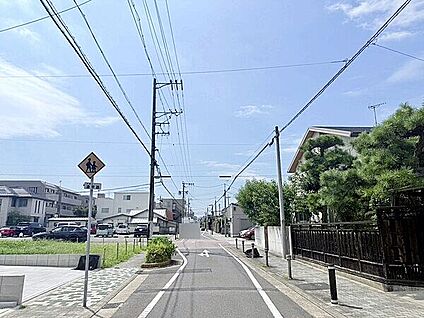 前面道路