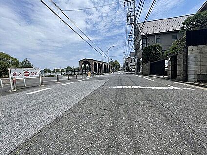 前面道路