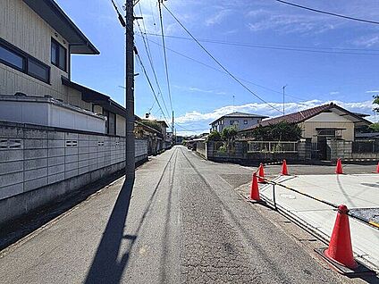 前面道路
