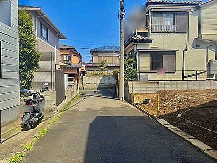 前面道路