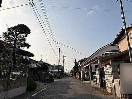 前面道路