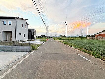前面道路