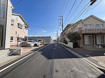 前面道路