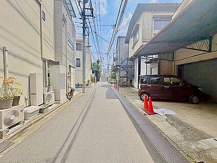 前面道路