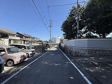 前面道路
