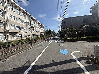 前面道路