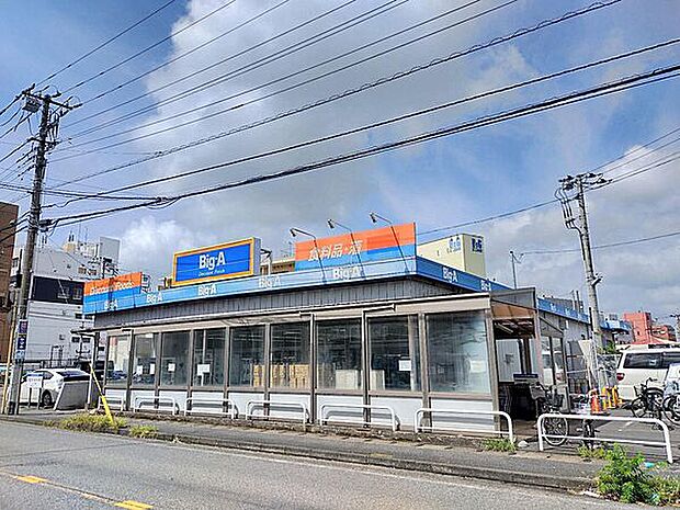 ビッグ・エー 千葉都賀店(約1,100m)