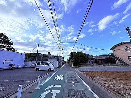 前面道路